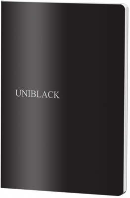 Caiet dictando Pigna, A4, 60 file, coperta PP, Uniblack, 230 microni, 60g/mp